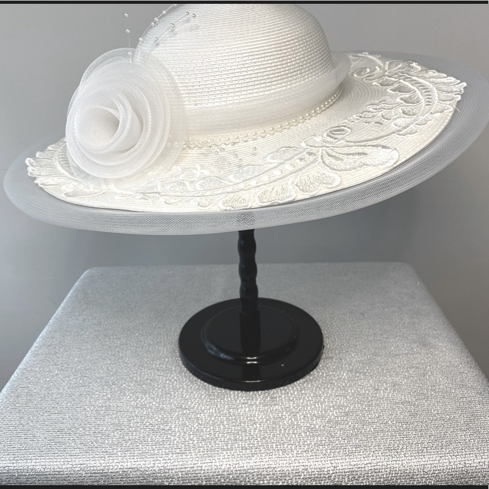 Fancy Wide Brim Hat created by Mr. Hi!